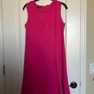 Talbot Barbie Pink Dress Size 6 Fit and Flare Fuschia